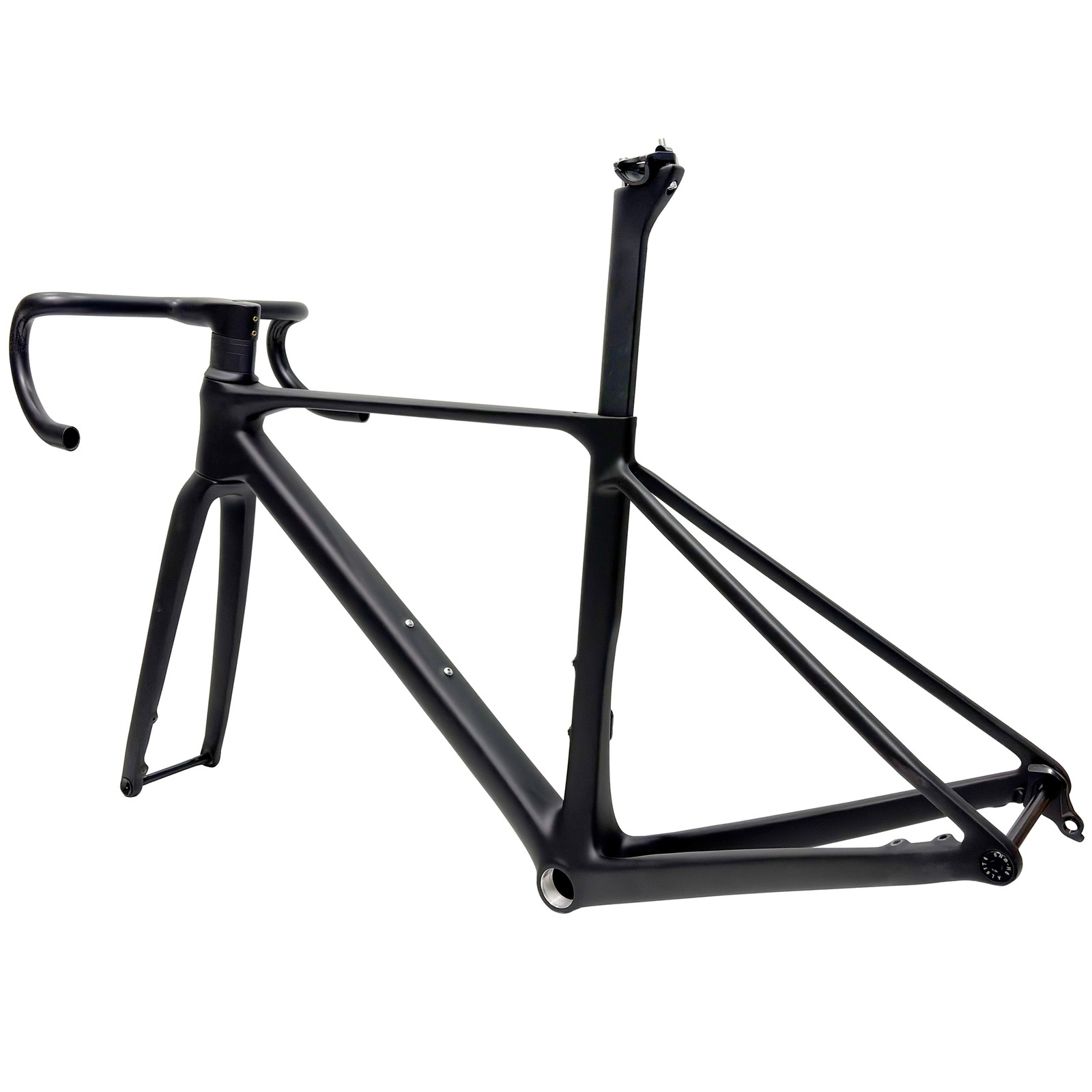 Telaio bici da strada Airwolf T1100 carbonio 700x32c leggero 720g aero bici da corsa foto 3
