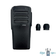 Oval Button Replacement Front Housing Case Cover For CP200D Two Way Radio