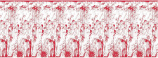 Bloody Wall Backdrop Halloween Horror Scene Setter 4 X 30 Feet