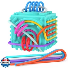 Silicone Sensory Activity Board – Fidget Travel Toys for Kids and Toddler, AD