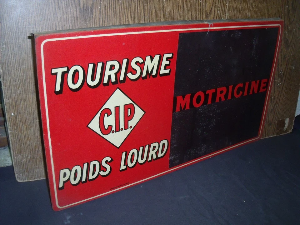 TOLE CIP MOTRICINE POMPE A ESSENCE HUILE - shell esso azur bP antar caltex fina - Photo 1/4