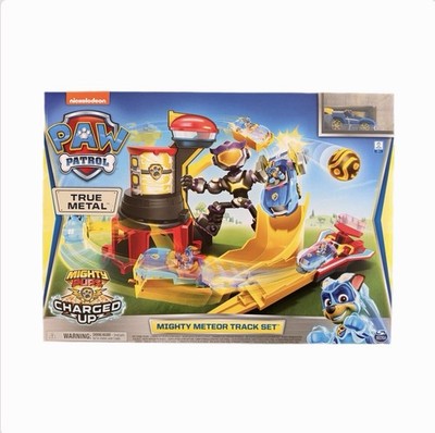 Paw Patrol Mighty True Metal Meteor Track Set Spielset Kinder Spielzeug Chase