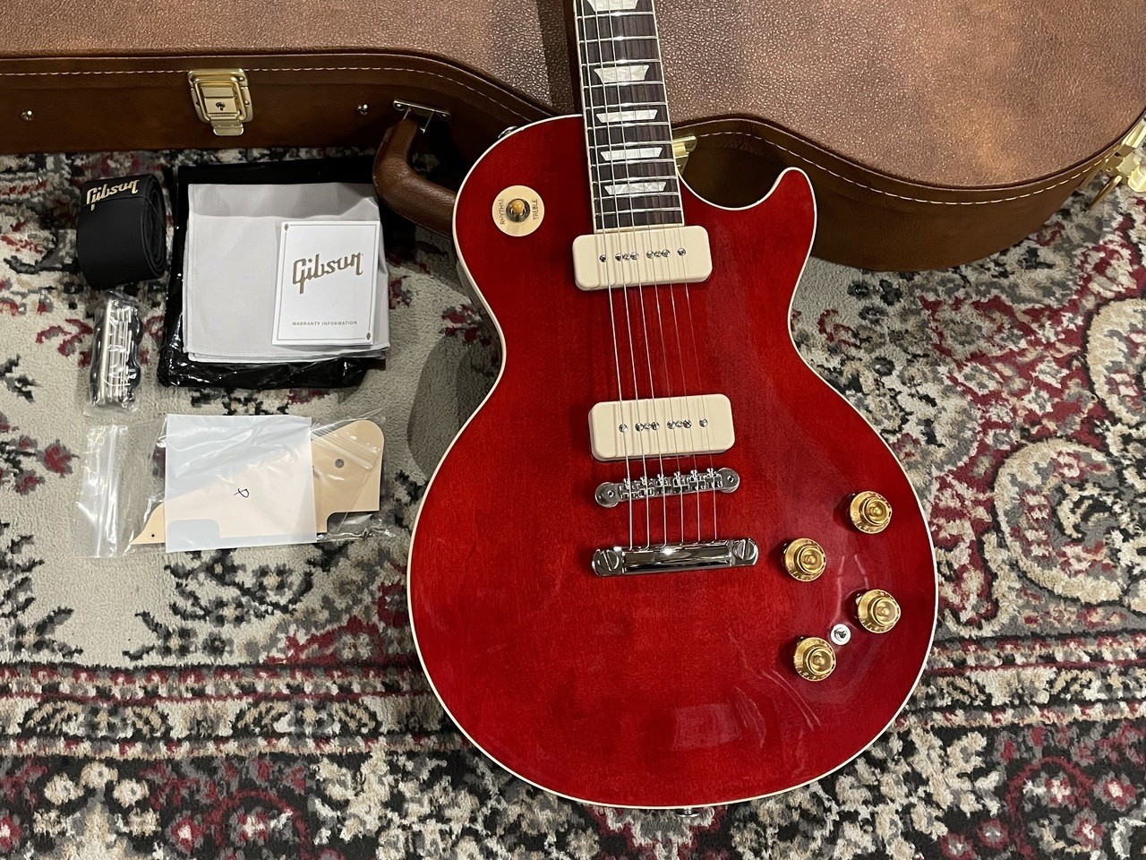 Gibson Warren Haynes Les Paul Standard 60s Cherry Guitar Used S/N 226840225
