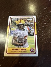 Onyx Vintage College Football Jordyn Tyson #OVJOTY Arizona State Football Card