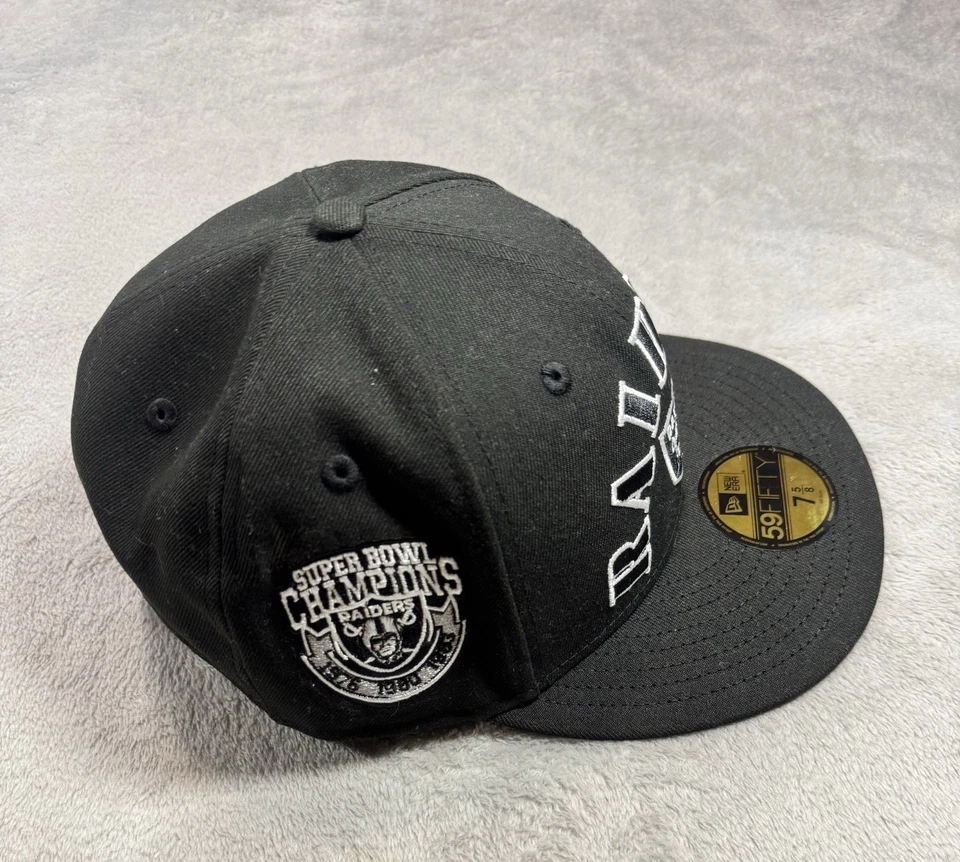 Nueva gorra Oakland Raiders New Era 59Fifty 7 5/8 Foto 4 de 4