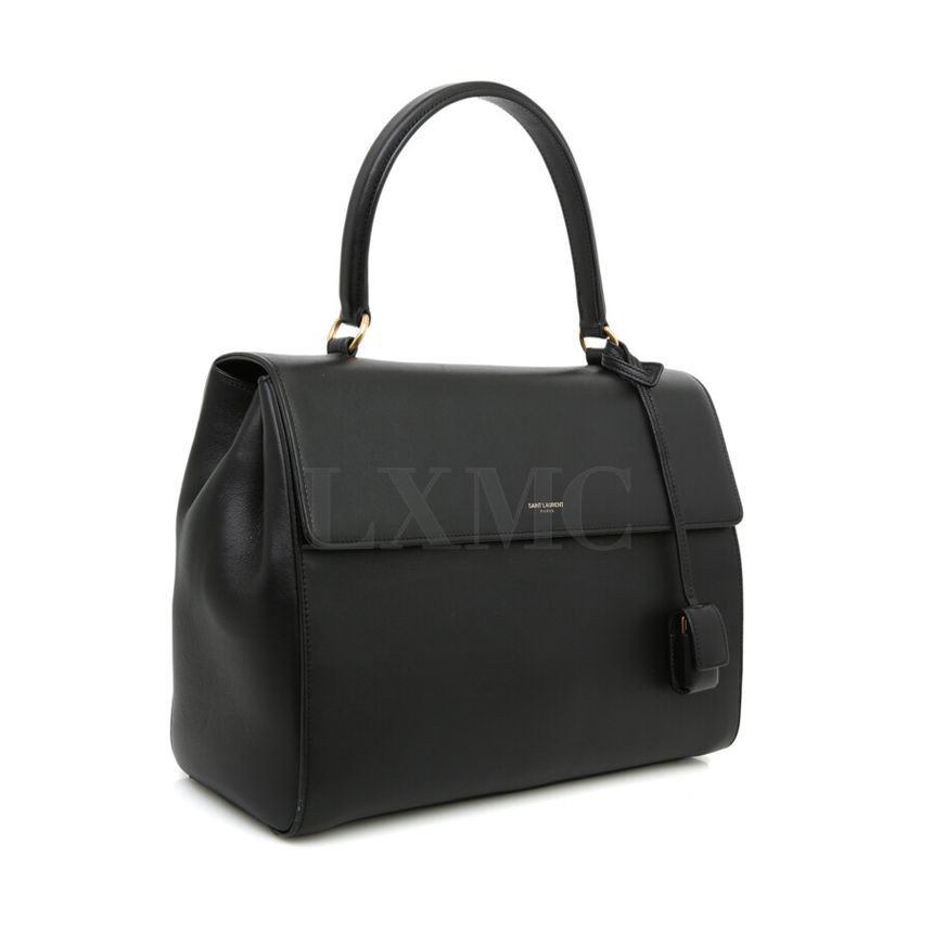 Saint Laurent Mujik Borsa Nera con Patta Manico Superiore Musica 355156 112694914