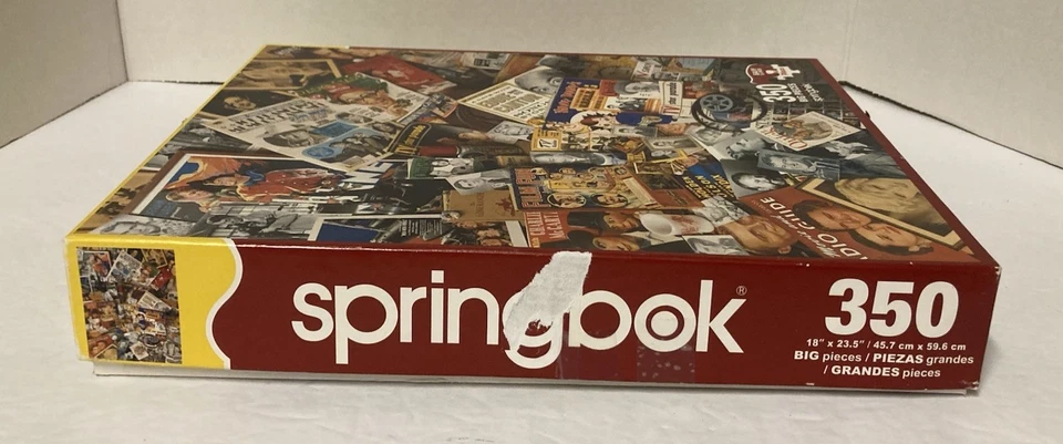 Springbok Yesteryear 350 Large Piece Jigsaw Puzzle Complete - Image 4 of 4