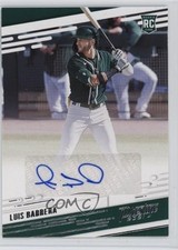 2021 Panini Chronicles Prestige Auto Luis Barrera #PR-LB Auto 16hd