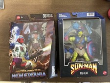 Mattel MOTU Masterverse New Eternia Roboto SEALED Action Figure & Bonus Fig -Pig