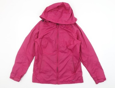 Quechua Regenjacke Damen rosa XS wasserdicht mit Kapuze