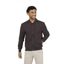 Brave Soul Mens Bomber Jacket Long Sleeve Full Zip Lightweight Outdoor Jacket