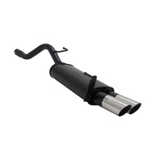 Novus Sportauspuff für Opel Corsa D 2x76mm MS-Design Endschalldämpfer mit ABE