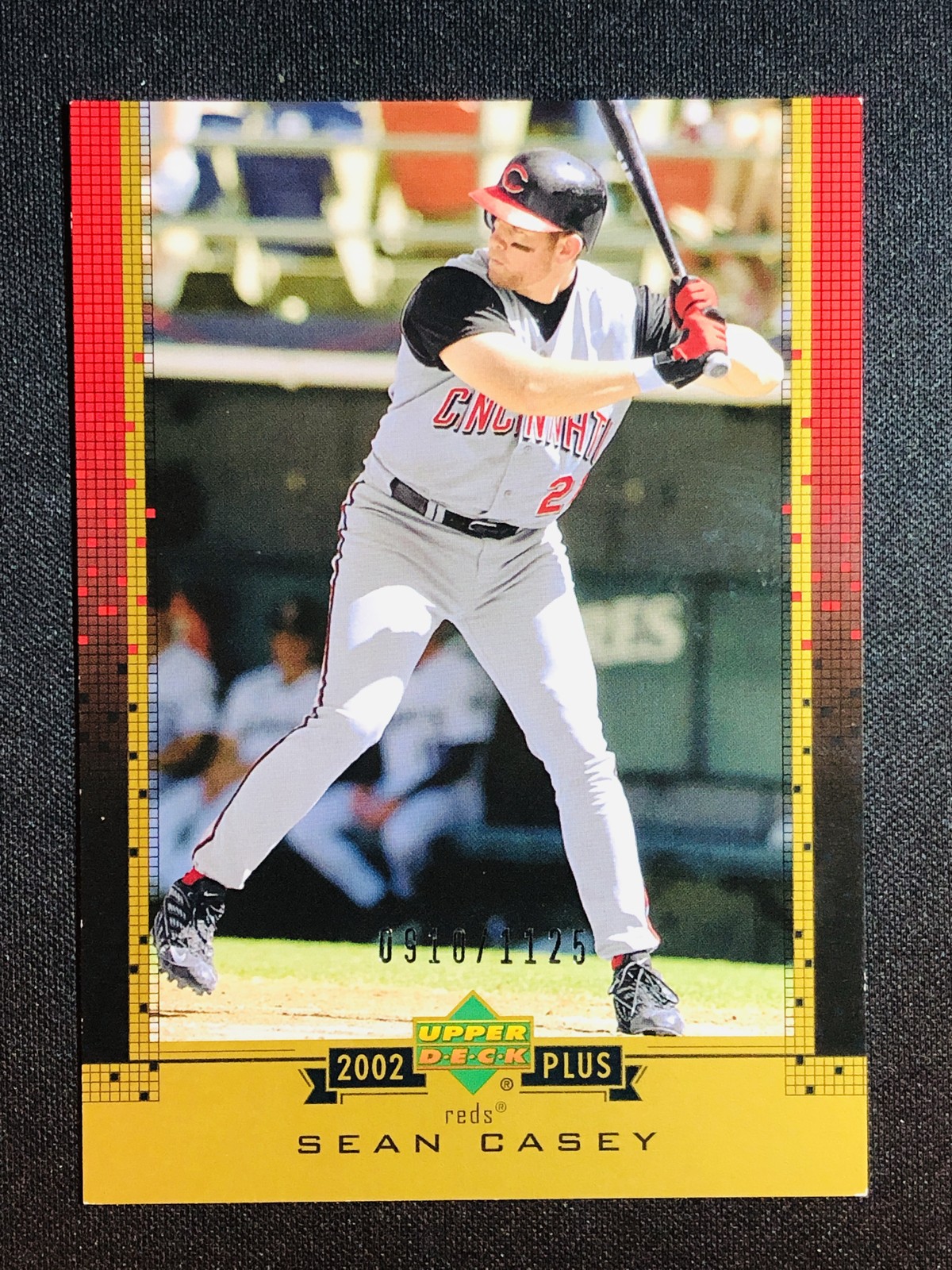 2002 Upper Deck #UD94 Sean Casey UD Plus Retail #/1125