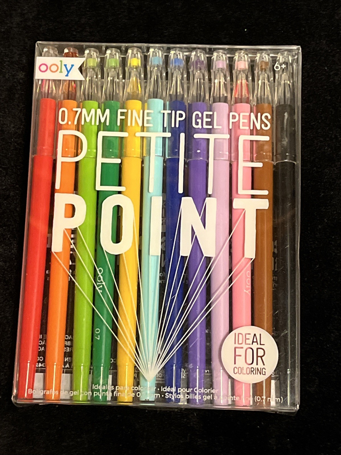 Ooly Gel Pens 0.7mm Fine Tip Coloring 