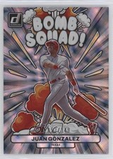 2023 Panini Donruss Bomb Squad Silver 52/349 Juan Gonzalez #BS7 10w8
