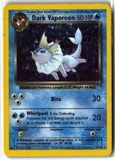 Dark Vaporeon ⭐️ 9/110 Holo Rare Legendary Collection 2002 Pokemon LP on eBay