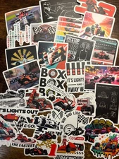 Formula 1 F1 Stickers - 5 assorted stickers per purchase