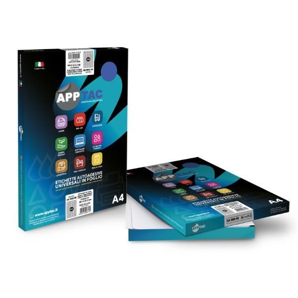 Nikoffice – Etichette Adesive A4 210 X 148,5 Cf.100
