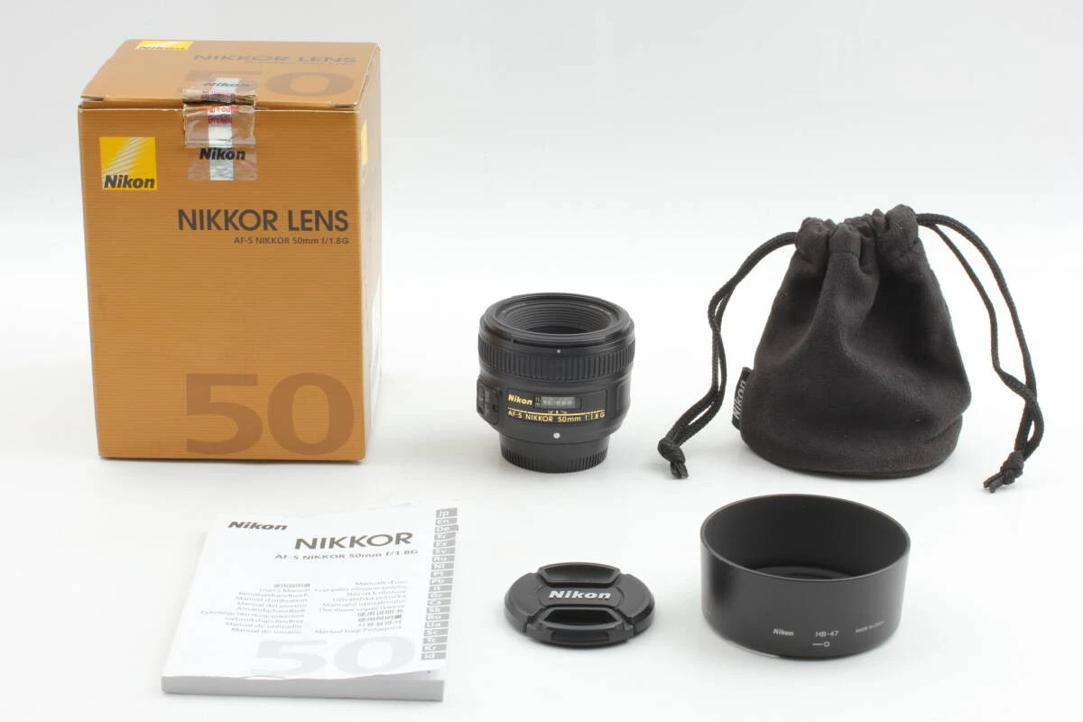 Nikon NIKKOR AF-S f/1.8 Camera Lenses 50mm Focal for sale | eBay