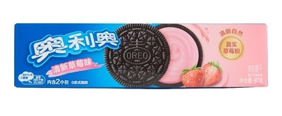 Oreo Strawberry Cream Cookies