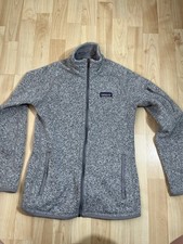 Women's PATAGONIA Better Sweater Fleece Jacket Grey Size XS