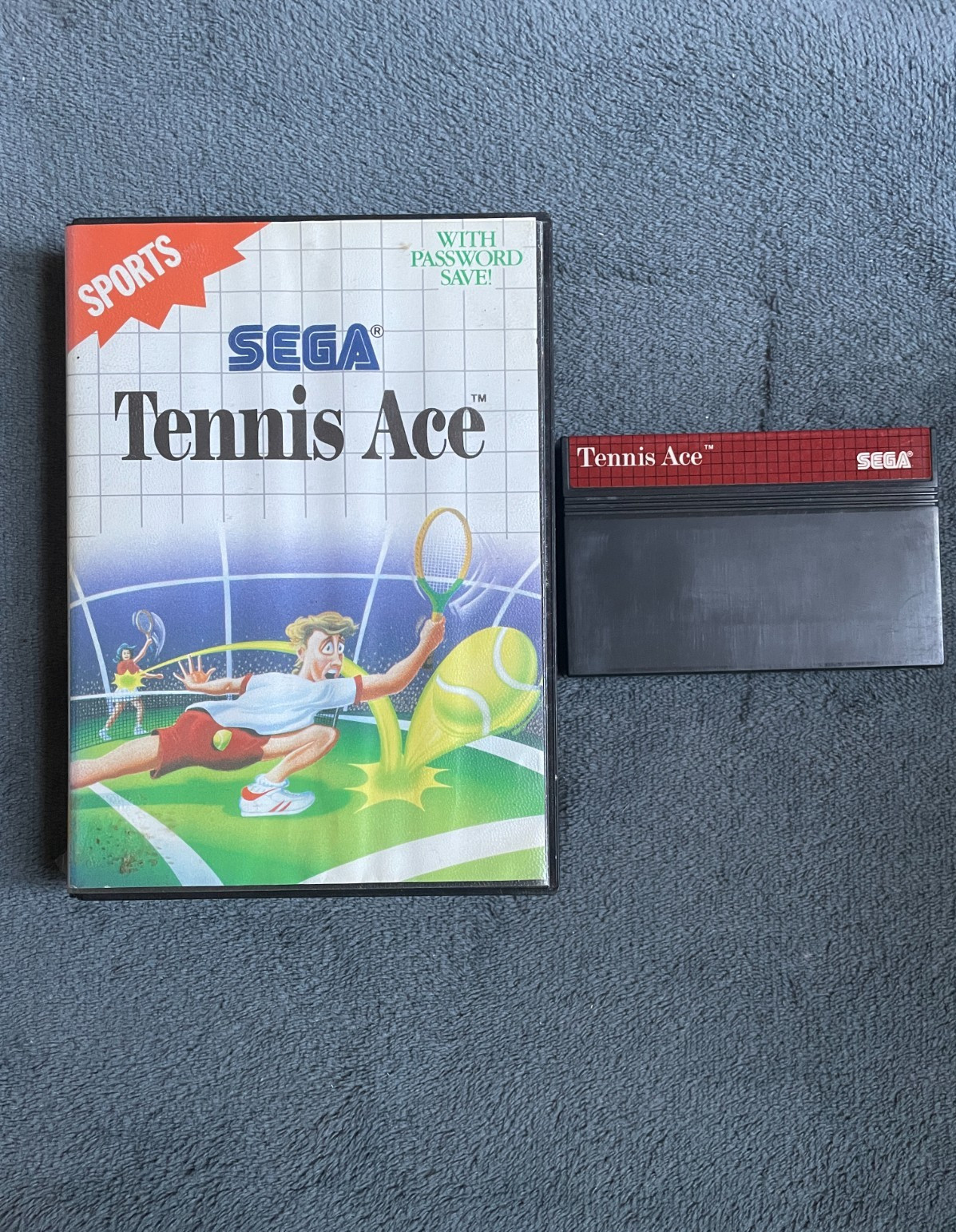 Tennis Ace sans notice sur Sega Master System - PAL FR