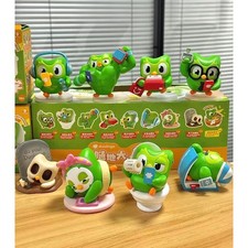 Miniso Duolingo Study Anytime Anywhere Series Mini Figure Collectible Model