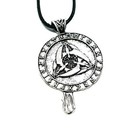 Raven Necklace Pendant Norse Viking Odin All Father Rune Double Sided ...