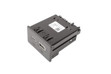 13558185 Jet Black USB 2 Port Receptacle