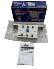 Leviton 1x6 2 GHz Passive Video Splitter Module (47690-6C2) White NEW