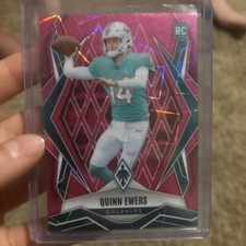 2025 Panini Phoenix - Rookies Quinn Ewers #159 Pink Lazer /149 (RC)