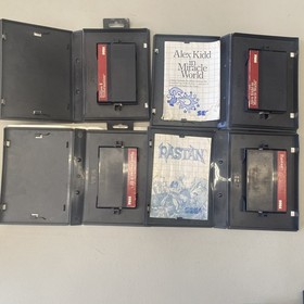 Vintage Games 13 Sega Master System Games | Rocky, Zillion 2, Out Run, Alex Kidd