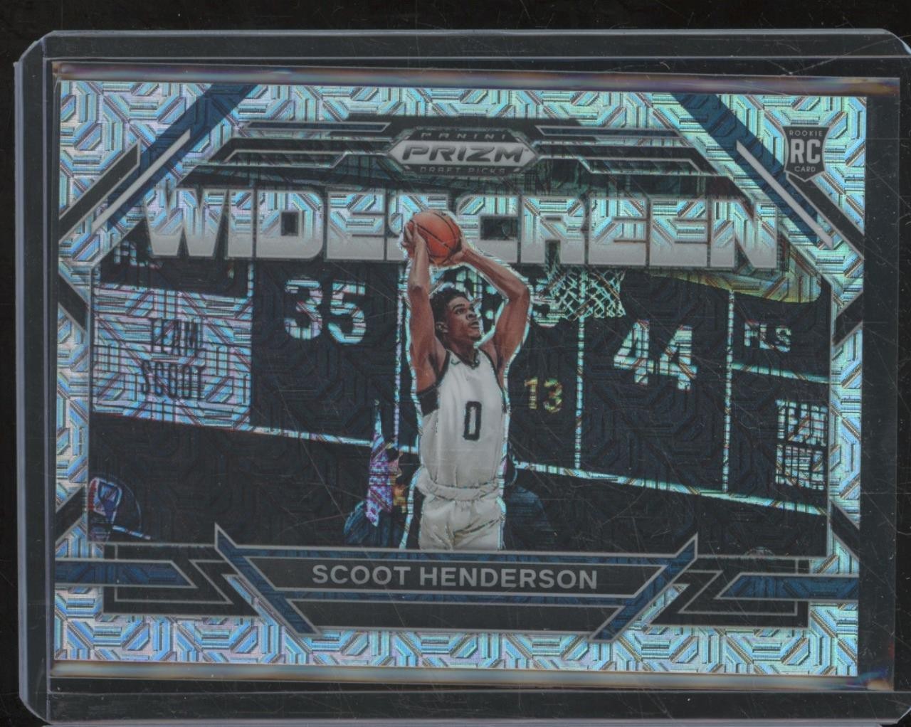 2023-24 Panini Prizm Draft SCOOT HENDERSON RC Rookie Widescreen Mojo /25 JB1
