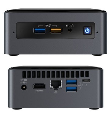 Intel NUC8I3CYSN (Intel Core i3-8121U, 2x HDMI, 4GB RAM, 1TB 2,5'' SATA HDD,