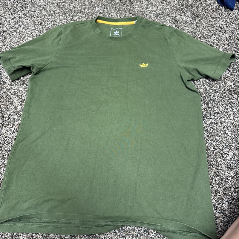 Nice T-shirt Adidas skateboard shmoo green ghost fill tee shirt Medium