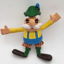 Vintage 1970's Imperial Jack in the Box Bendable Figures Bendy Toys