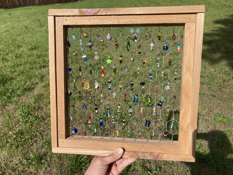 Beaded Suncatcher -handmade