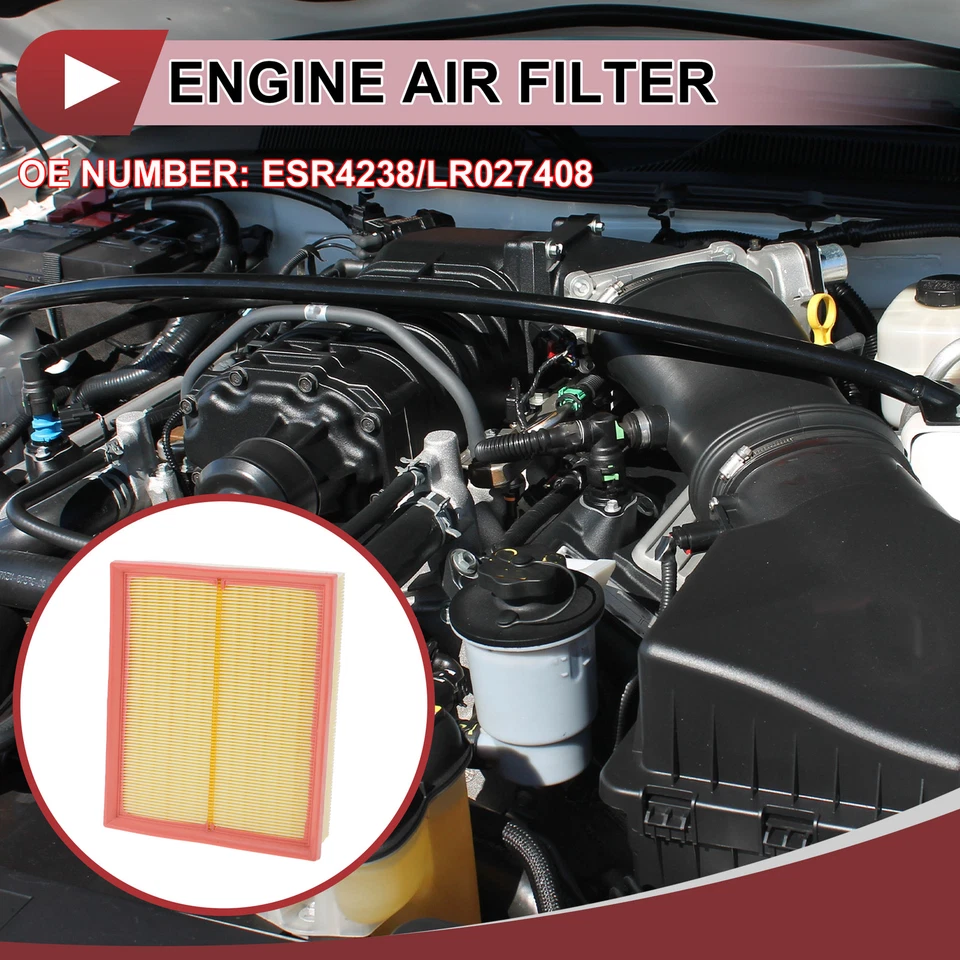 Filtro de aire del motor n.º ESR4238/LR027408 para Land Rover Discovery 1999-2004 1 pieza Foto 2 de 4