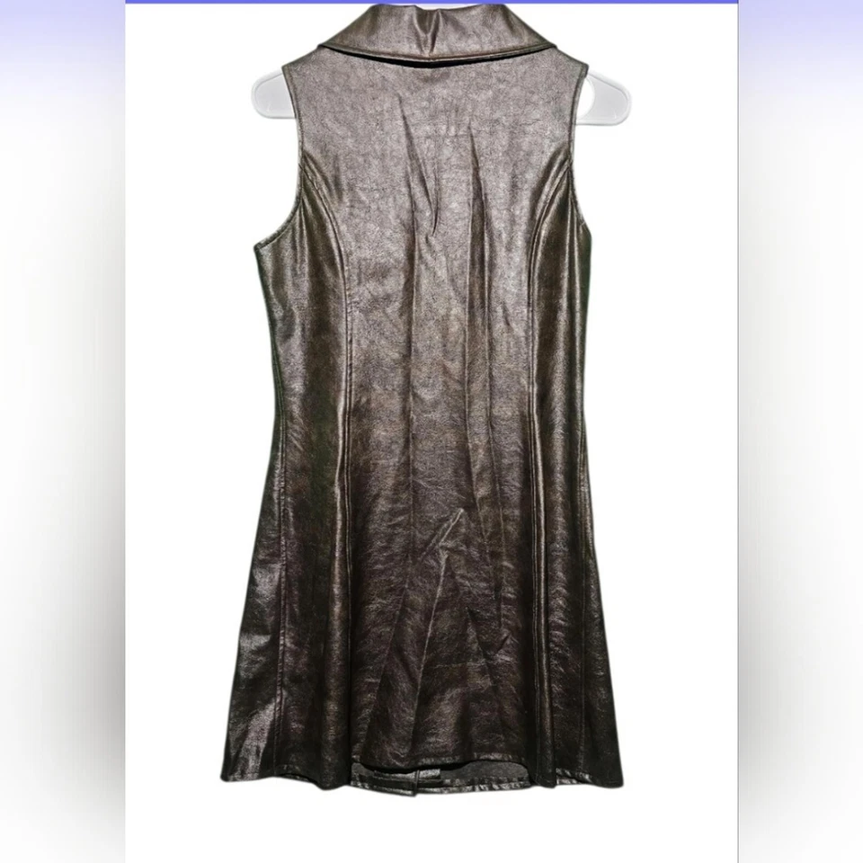 ВИНТАЖНЫЙ кожаный жилет Bryant 9 Ltd от Susie б/у в отличном состоянии - маленький PTP 18 - Изображение 2 из 4