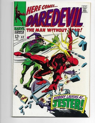 Daredevil 42 1968 Marvel Comics VG+ 4.5 1st App Jester Karen Page Foggy Nelson