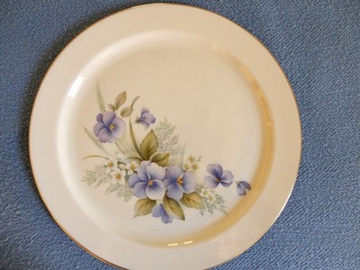 Pickard Pansy Serving Platter 13 Inch Excellent Hand Decorated