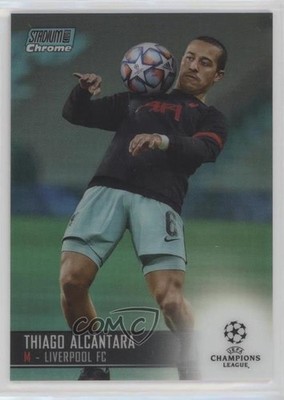 2020 Topps Stadium Club Chrome UEFA Champions League 14/199 Thiago Alcantara n0c