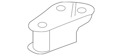 Genuine Nissan Automatic Transmission Mount Bracket (Rear) 11332-1HS0A