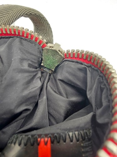 Prada Hobo Bag Vintage Rot Nylon - Bild 12 von 14
