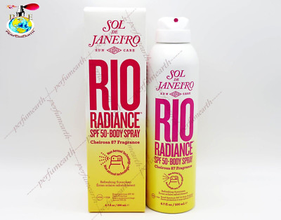 Sol De Janeiro Rio Radiance SPF 50 Body Spray 6.7oz/200mL New In Box