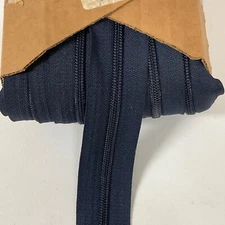 10 Yards (30 feet) Navy Blue YKK Zipper coil chain # 5 CNF 3/4" 960