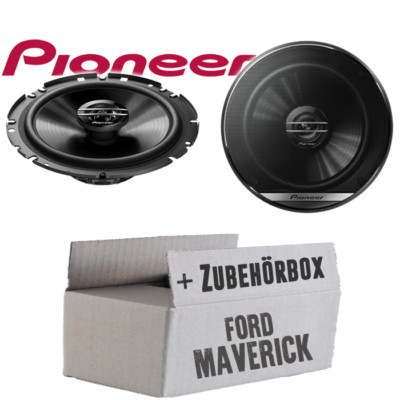 Pioneer Lautsprecher für Ford Maverick 2 Boxen 16cm 2-Wege Koax Front Heck Türen