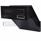 Mauerdurchwurf Briefkasten Schwarz Antik NEU Einbaubriefkasten zum Einmauern