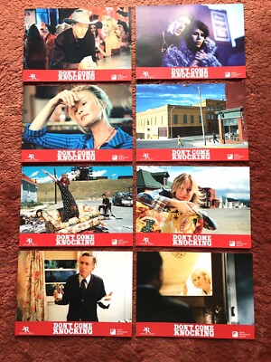 Don t come knocking Aushangfotos 8 Stck. Tim Roth, Jessica Lange, Wim Wenders