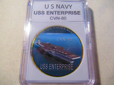 US NAVY - USS ENTERPRISE (CVN-80) Challenge Coin